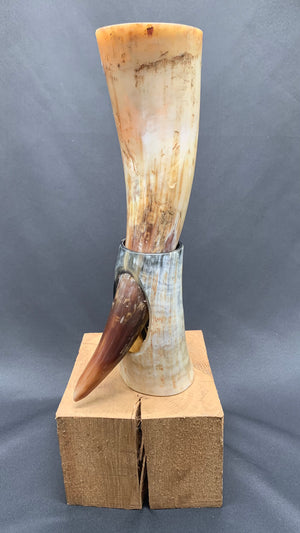 Drinking Horn on stand